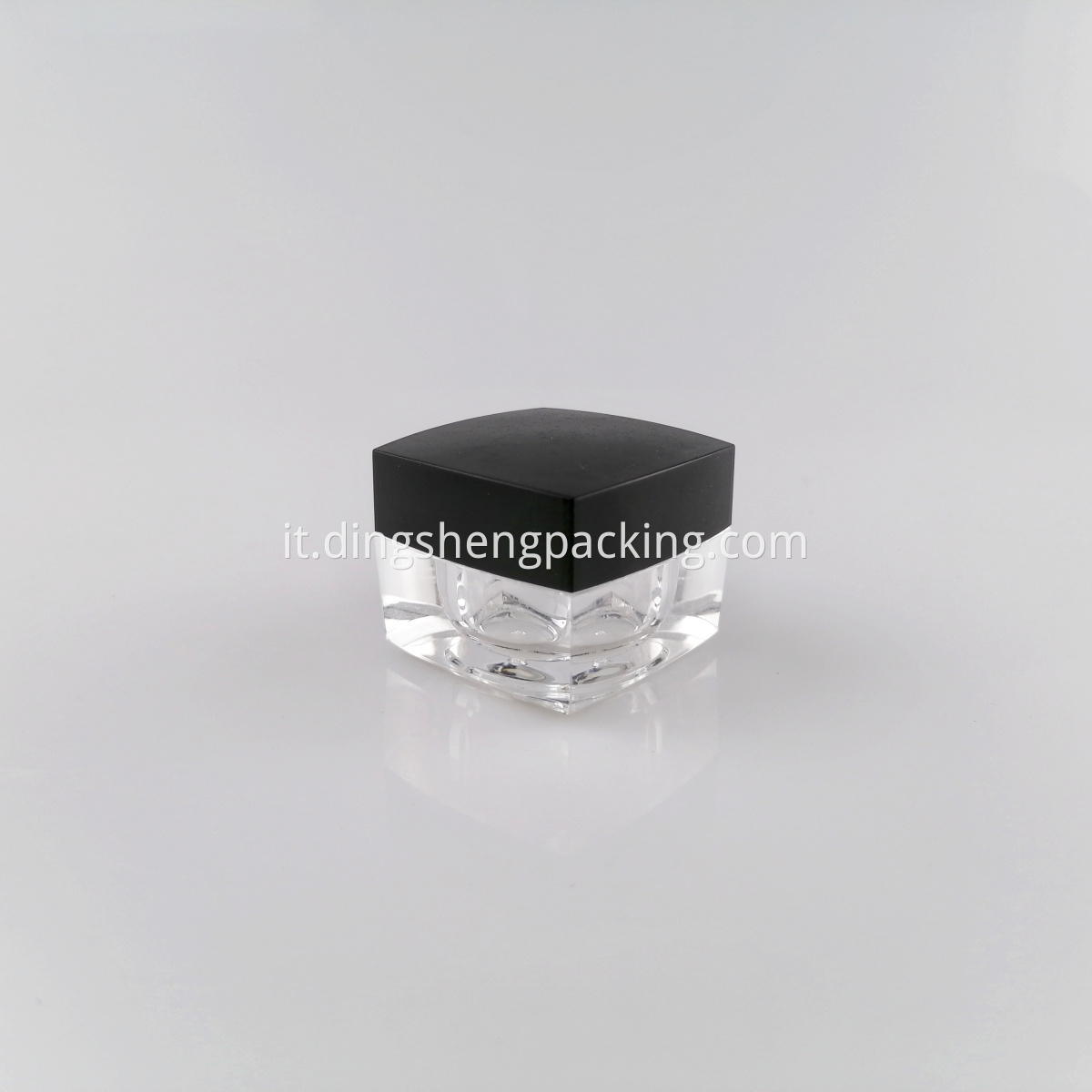 Square Cosmetic Clear Jar 10g Eye Cream Jar